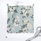 Vintage Blue Flowers Dusty Pretty Traditional Delicate Pastel Farmhouse Transitional Lemon Custom Removable Wallpaper by Spoonflower Peel & Stick Wallpaper 2FT Wide